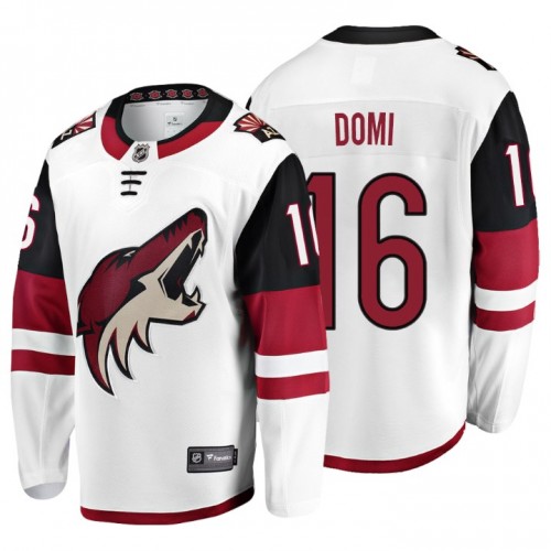 #16 Max Domi Fanatics Branded Breakaway White Away jersey