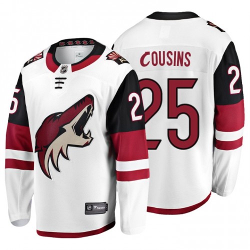 #25 Nick Cousins Fanatics Branded Breakaway White Away jersey