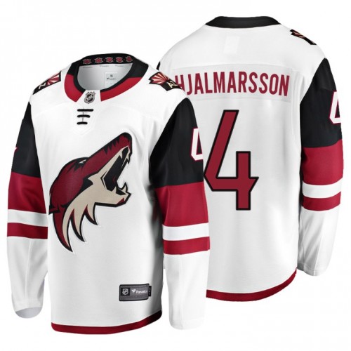 #4 Niklas Hjalmarsson Fanatics Branded Breakaway White Away jersey