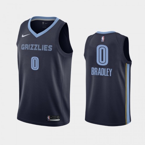 Men's Memphis Grizzlies #0 Avery Bradley Navy 2019 season Icon Jersey
