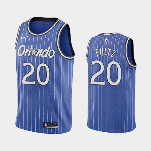 Men's 2018-19 Orlando Magic #20 Markelle Fultz Blue 30th Season Classic Jersey