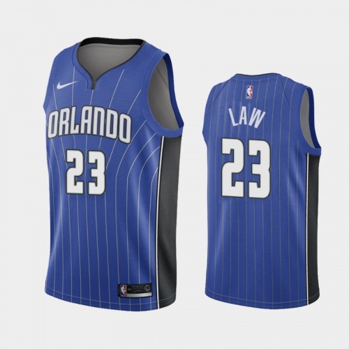 Men's Orlando Magic #23 Vic Law Blue 2019-20 Icon Jersey