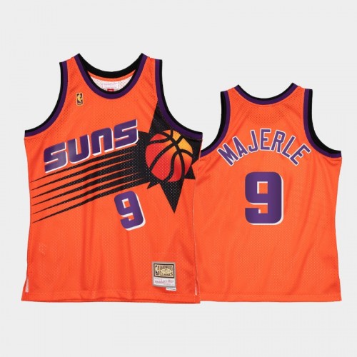 Men's Phoenix Suns #9 Dan Majerle Orange Reload 2.0 Jersey