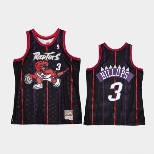 Men's Toronto Raptors #3 Chauncey Billups Black Reload 2.0 Jersey