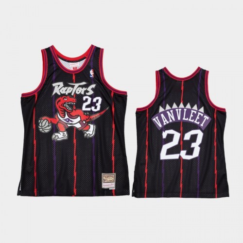 Men's Toronto Raptors #23 Fred VanVleet Black Reload 2.0 Jersey