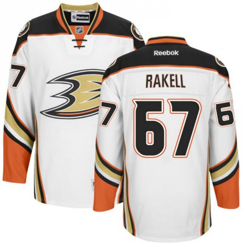 Rickard Rakell #67 White Premier Away Jersey