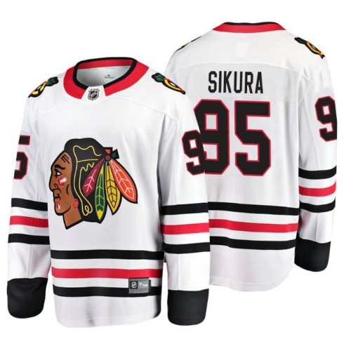Dylan Sikura Fanatics Branded Breakaway White Away Jersey