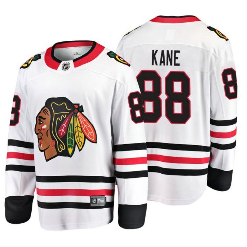 Patrick Kane Fanatics Branded Breakaway White Away Jersey