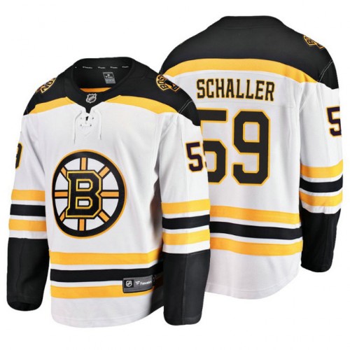 Tim Schaller Fanatics Branded Breakaway White Away Jersey