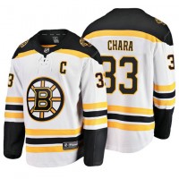 Zdeno Chara Fanatics Branded Breakaway White Away Jersey