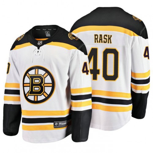 Tuukka Rask Fanatics Branded Breakaway White Away Jersey