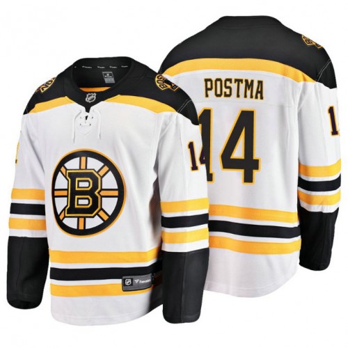 Paul Postma Fanatics Branded Breakaway White Away Jersey