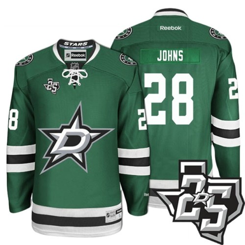 #28 Stephen Johns Green 1995-2017 25th Anniversary Home Jersey