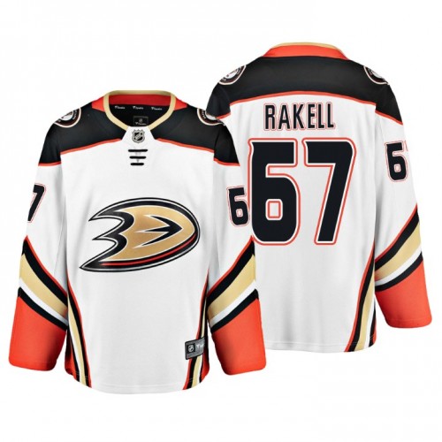 Rickard Rakell Fanatics Branded Breakaway White Away Jersey