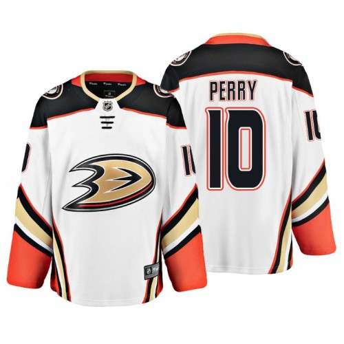 #10 Corey Perry Fanatics Branded Breakaway White Away Jersey
