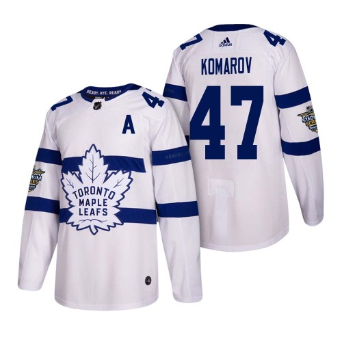 #47 Leo Komarov 2018 Stadium Series Jersey