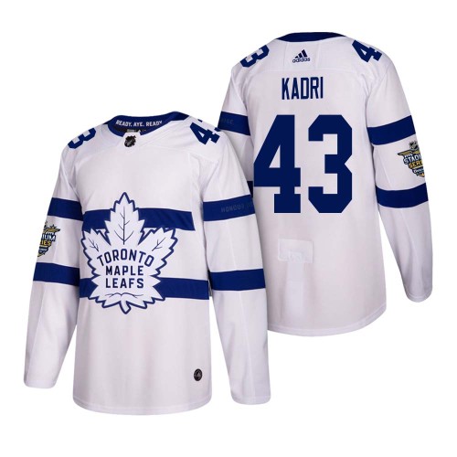 #43 Nazem Kadri 2018 Stadium Series Jersey