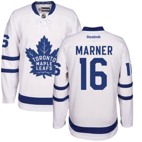 Mitchell Marner #16 White Premier Away Jersey