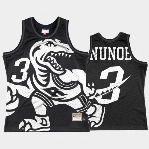 Men Toronto Raptors #3 OG Anunoby Black Big Face 3.0 Jersey - Fashion Tank