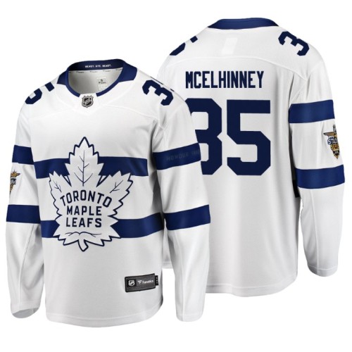#35 Curtis McElhinney 2018 Stadium Series Breakaway Navy Jersey Fanatics