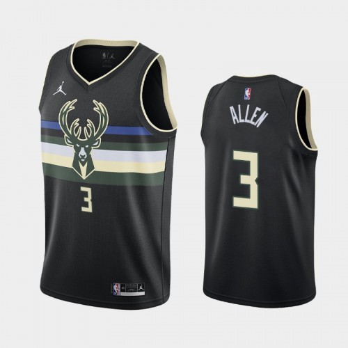 Grayson Allen Men #3 Statement Edition 2021 Trade Black Jersey