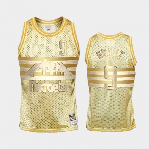 Limited Gold Denver Nuggets #9 Jerami Grant Midas SM Jersey