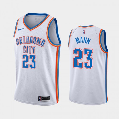 Tre Mann Men #23 Association Edition White Jersey