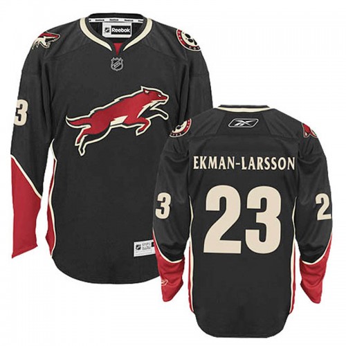 Oliver Ekman-Larsson #23 Highest-Paid Player Black Alternate Jersey