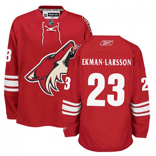 Oliver Ekman-Larsson #23 Burgundy Red Highest-Paid Player Home Jersey