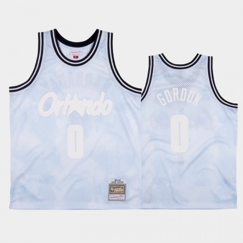 Orlando Magic #0 Aaron Gordon White 1994-95 Cloudy Skies Jersey - Hardwood Classics