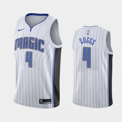 Jalen Suggs Men #4 Association Edition White Jersey