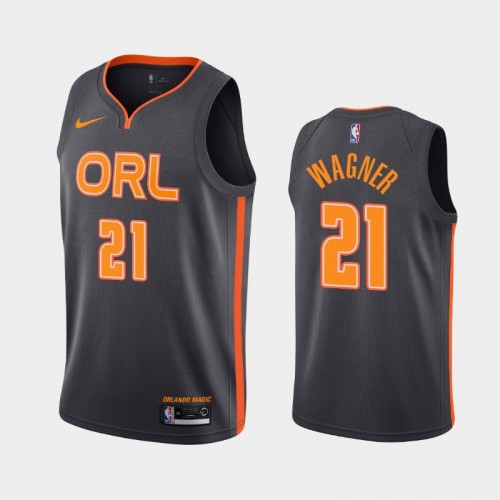 Franz Wagner Men #21 City Edition Black Jersey