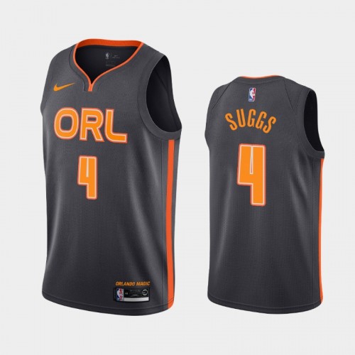 Jalen Suggs Men #4 City Edition Black Jersey