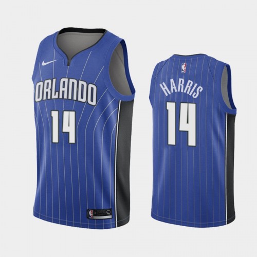 Men's Orlando Magic Gary Harris #14 2021 Icon Blue Jersey