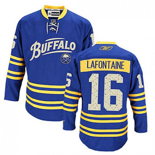 Pat Lafontaine #16 Royal Blue Alternate Authentic Jersey