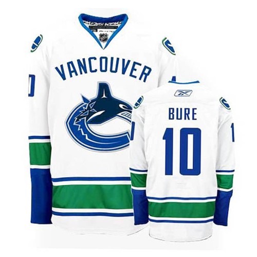 Pavel Bure #10 White Away Jersey