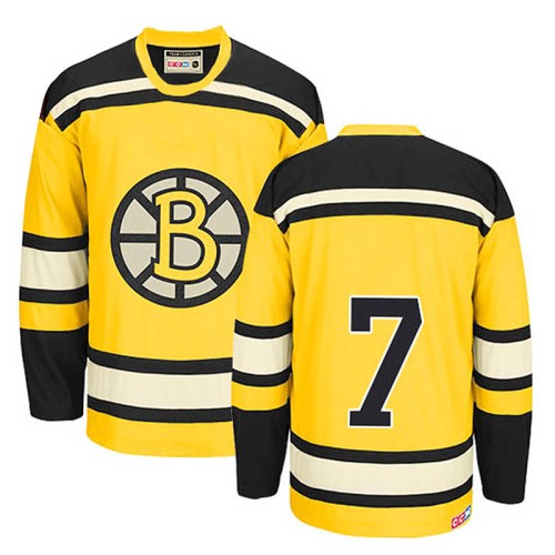 Phil Esposito #7 Gold Throwback Jersey