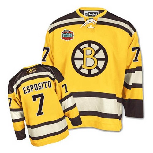 Phil Esposito #7 Gold Winter Classic Jersey