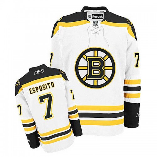 Phil Esposito #7 White Away Jersey