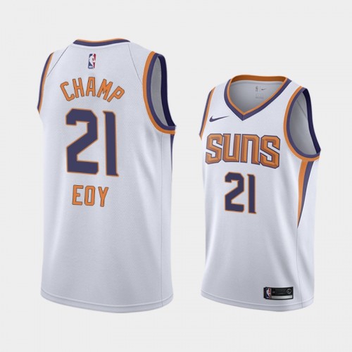 Phoenix Suns James Jones Men #22 NBA Executive of the Year 2021 White Champ Jersey