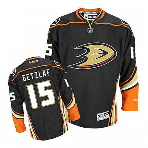 Ryan Getzlaf #15 Black Alternate Authentic Jersey