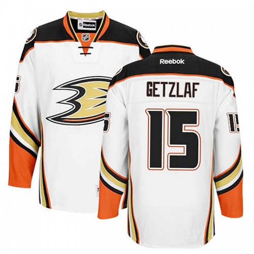 Ryan Getzlaf #15 White Away Jersey