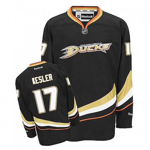 Ryan Kesler #17 Black Home Jersey
