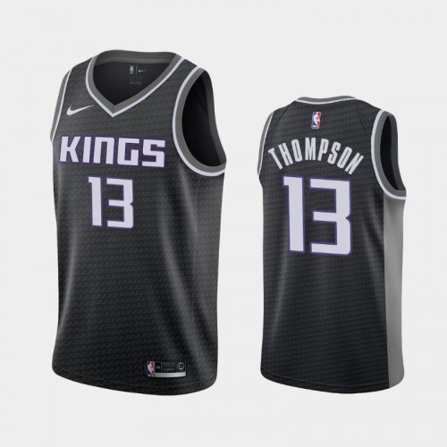 Sacramento Kings Tristan Thompson 2021 Statement Edition Black Jersey