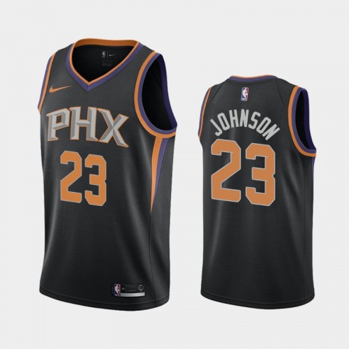Phoenix Suns Statement #23 Cameron Johnson Black 2019 NBA Draft Jersey