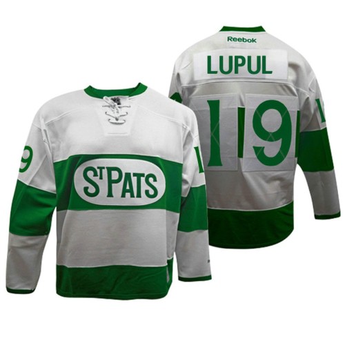 #19 Joffrey Lupul White Toronto St. Pats Throwback Jersey