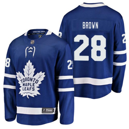 #28 Breakaway Player Connor Brown Jersey Blue