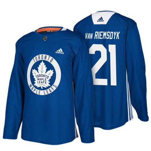 #21 Blue New Season Practice James Van Riemsdyk Jersey