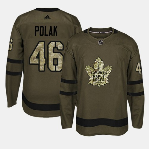 #46 Camo Salute To Service Roman Polak Jersey