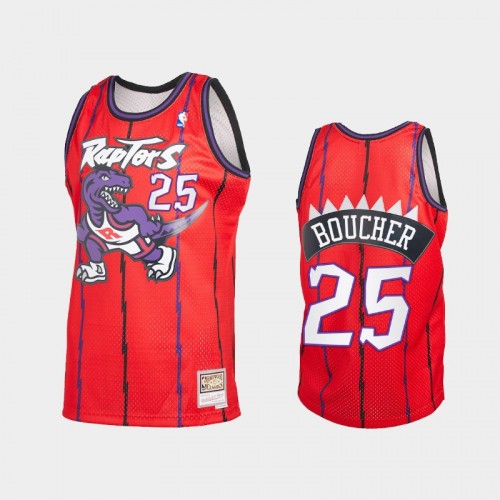 Chris Boucher Men #25 2021 Reload 2.0 Throwback Red Jersey